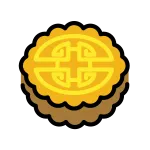Moon Cake SVG Icon